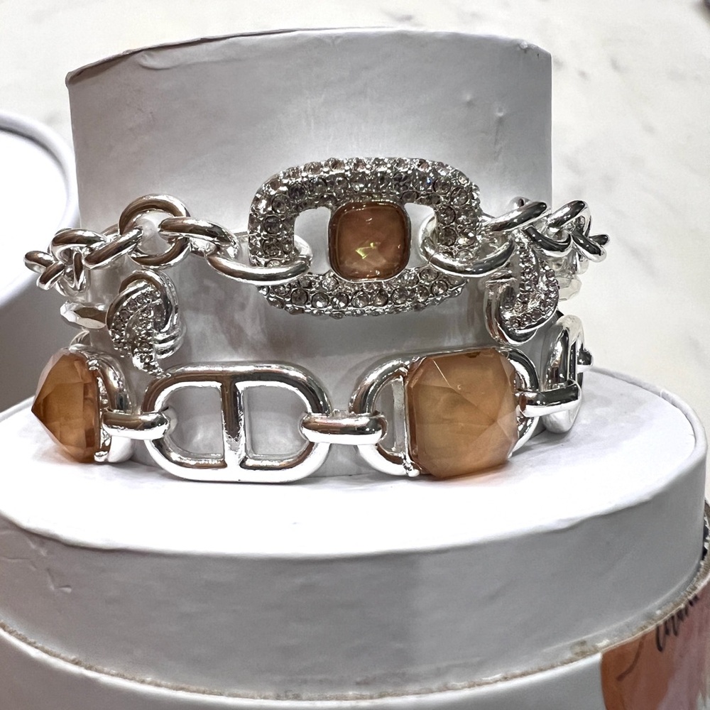 Bomb Party Spring Stacks Luxe Bracelets - Enchanted Sparkle